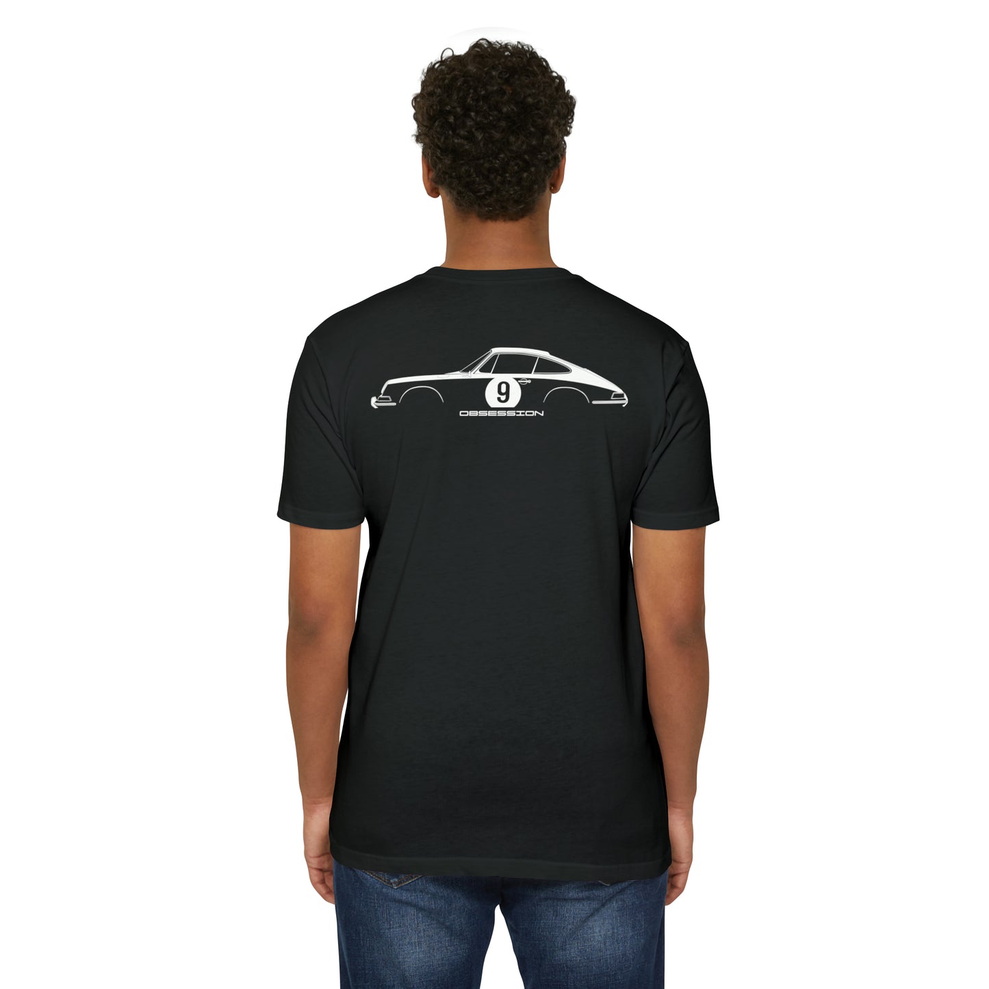 9 Obsession Next Level 6210 Men's Black T-Shirt