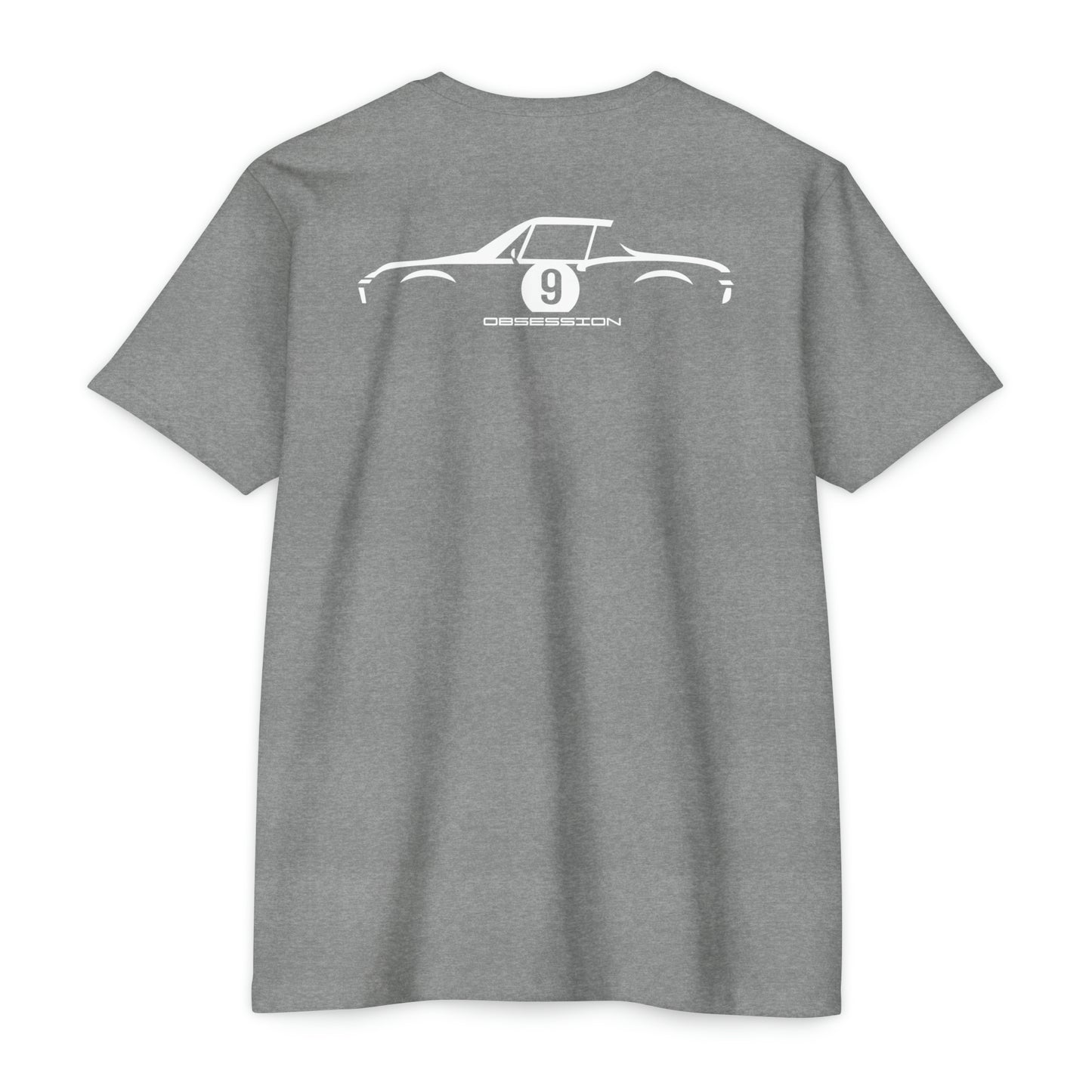 9 Obsession Next Level 6210 Men's Heather Gray T-Shirt
