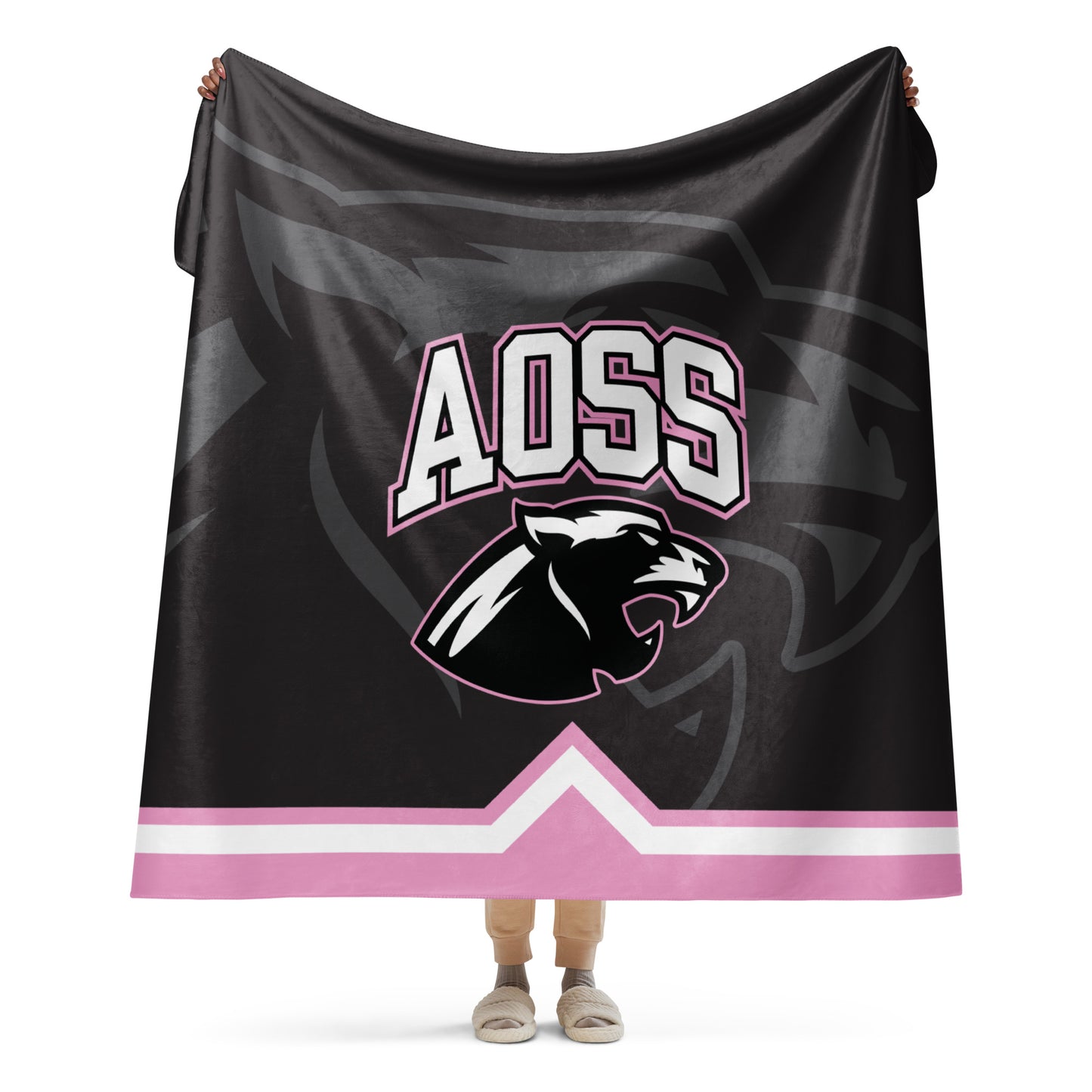 AOSS Girls Sherpa blanket