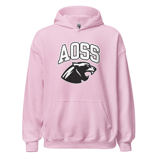 AOSS Girls Youth Pink Hoodie